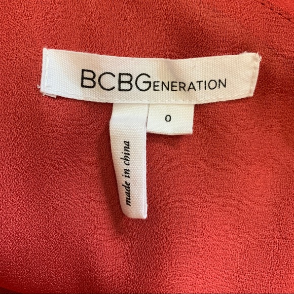 BCBGeneration Ruffle One Shoulder Dress - Picture 6 of 8